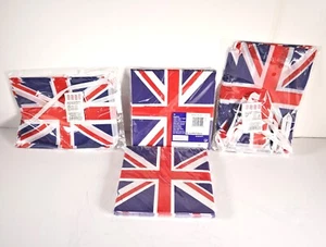 Union Jack Bunting & Napkins Bundle Or Singles Free P&P - Picture 1 of 29