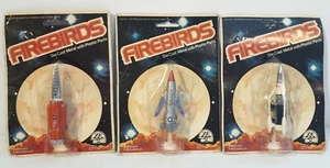 THUNDERBIRDS: FIREBIRDS 1, 3 & SPACE MISIL DIECAST SET POR ZEE TOYS 1978 - Imagen 1 de 10