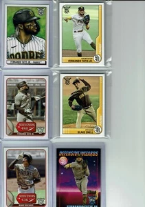 2021 Topps Big League Baseball San Diego Padres Master Team Set (23) Cards - Picture 1 of 4