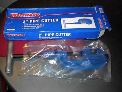 Pipe Cutter, NIB, Westward 1/8" to 2" Iron/Copper/Brass Pipe/Conduit, 4YR88  - Image 1 of 2