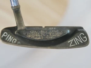 Vintage Ping Zing Putter Karsten - Phoenix AZ 85020 PAT. NO. 231375 - Right Hand - Picture 1 of 9