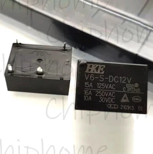 1PC V6-S-DC12V  16A 250VAC  General Purpose Relay  4Pins - Picture 1 of 1