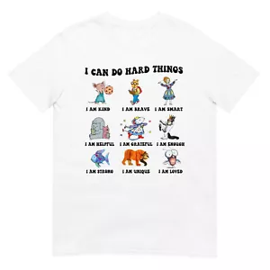 I Can Do Hard Things Teacher Back to School Children's Book T-Shirt - Picture 1 of 11