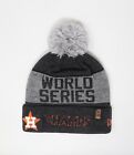 Chapeau en tricot charbon de bois hommes et femmes Beanie Houston Astros World Series Champs New Era