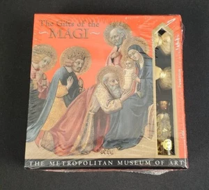 Geschenke der Heiligen Drei Könige Buch mit 24K Gold Weihrauch Myrrhe Metropolitan Museum of Art - Bild 1 von 2