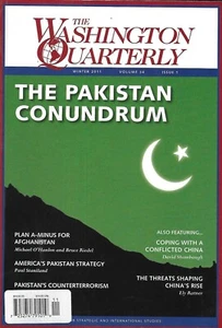 Washington Quarterly Magazine Pakistan Afghanistan A Conflicted China 2011 - Picture 1 of 4