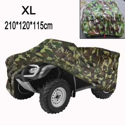 Camo ATV Cover Waterproof Outdoor UV XL For Polaris Sportsman 600 700 Twin Foto 1 de 4