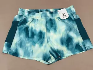 XERSION Girls Running Shorts Size XL 16 Quick-dri Lined Pockets Activewear Blue - Picture 1 of 12
