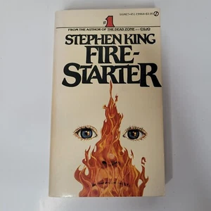 Primera impresión de sello Firestarter de Stephen King (1981, tapa dura) - Imagen 1 de 8