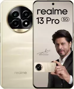 realme 13 Pro 5G Facttory Unlocked Dual SIM-120 Hz Curved Vision Display-GOLD - Picture 1 of 12