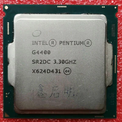 Intel 6th Generation Pentium G4400 3.3GHz LGA1151 Dual Core Processor CPU SR2DC - Image 1 of 2
