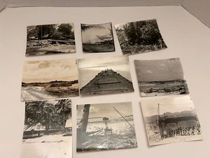 9 Official US War Department WWII ERA Photos Various Pacific Theatre Locations - Picture 1 of 3