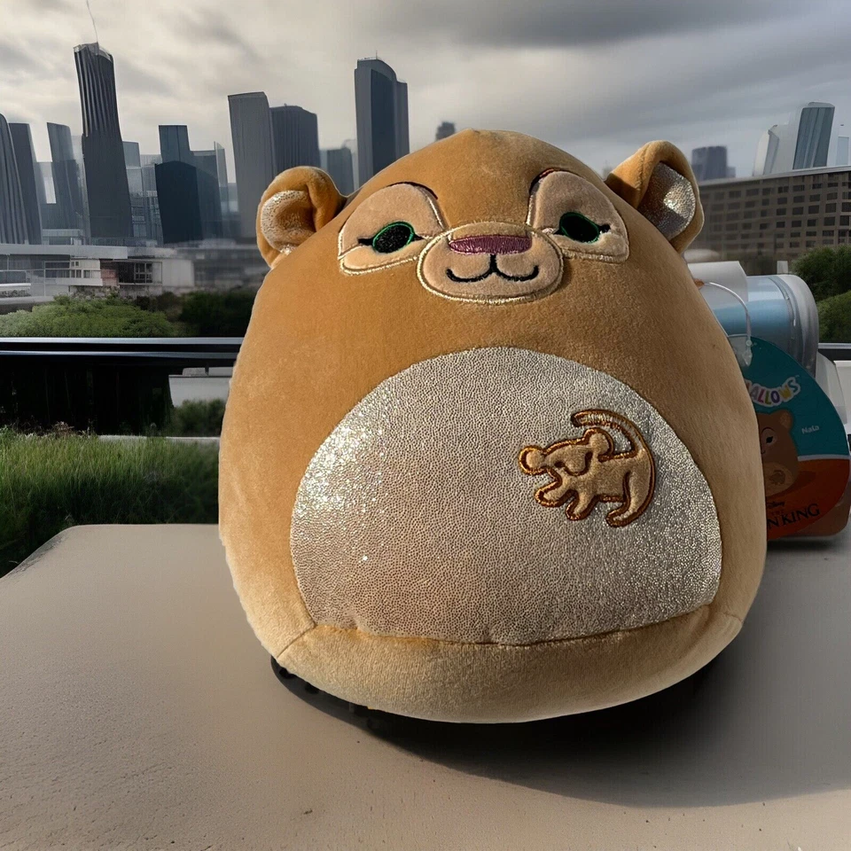 Squishmallows SQDI00549 8-Inch Nala Disney Plush Multicolour