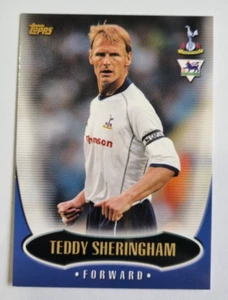 Teddy Sheringham Tottenham Topps Premier Gold 2003 Soccer Card T5 - Picture 1 of 2
