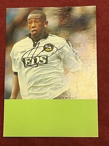 Autograph PAUL WANCHOPE-Derby County FC-73 Caps COSTA RICA-Tokyo-signed Poster - Picture 1 of 2