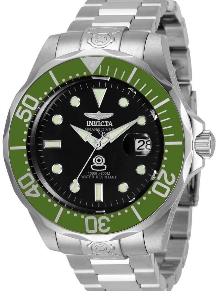 Invicta Grand Diver 3047 Automatico: Precisione e Resistenza Wr 300mt - Immagine 1 di 1