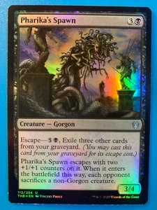 MTG 1x FOIL Pharika's Spawn Theros Beyond Death Magic the Gathering Card x1 NM - Picture 1 of 1