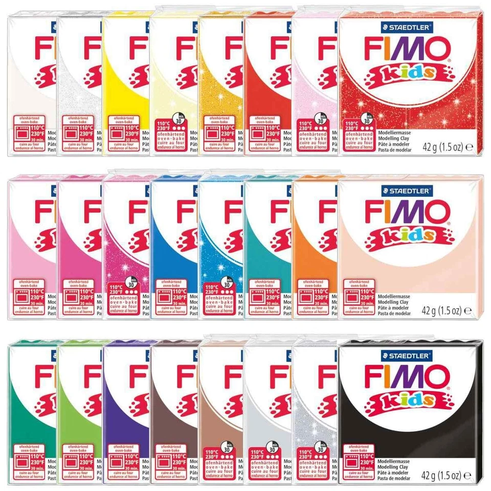 STAEDTLER Modelliermasse Fimo kids 42g 8030 [Farbe wählbar] - Bild 1 von 1