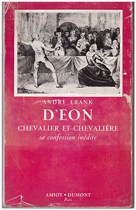 FRANK André - D'EON CHEVALIER ET CHEVALIERE - 1953 - Bild 1 von 2