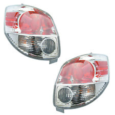 Taillights Taillamps Brake Lights Left & Right Pair Set for 03-04 Toyota Matrix