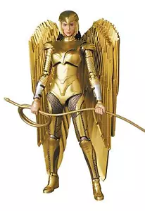Medicom Wonder Woman 1984: Wonder Woman (Golden Armor Version) Mafex Action - Picture 1 of 8