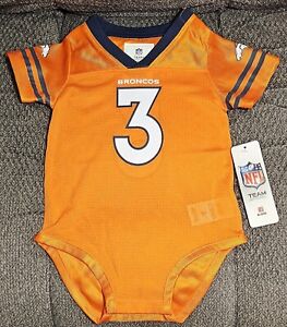 Baby Size 18 Months Jersey NFL Denver Broncos #3 Russell Wilson New With Tags