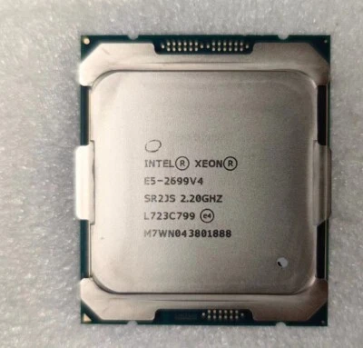 Intel XEON LGA 2011-3 E5-2699V4 2698V4 2697V4 2696V4 2695V4 2673V4 CPU - Image 1 of 4