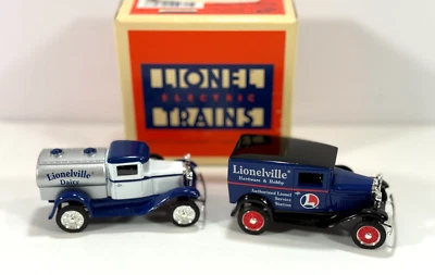 ERTL Lionel Eastwood Auto 311500 Lionelville#5 Panel Trk & Dairy Tanker 1:43 NEW - Image 1 of 4