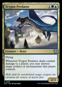 *MtG: 4x Trygon Predator - Commander: Outlaws of Thunder Junction Uncommon* - Bild 1 von 1