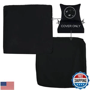 Qaworci Outdoor Patio Seat Cushion Cover Replacement, 2Pcs Patio Furniture Cu - Picture 1 of 5
