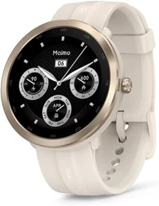 70mai 1.3" Smartwatch, Gold, Oxygen Blood Heart Rate Sleep Monitoring, 5ATM - Picture 1 of 8