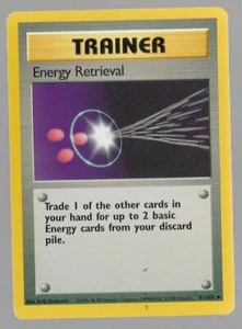Base Set #081/102 Energy Retrieval - Bild 1 von 2