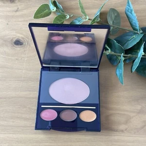 ESTEE LAUDER All-Over Face Powder Pink Parfait Go Pouty Lip Color Palette RARE - Picture 1 of 5