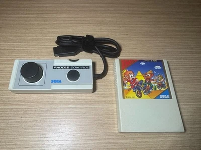 LEER INFORMACIÓN - Mando Pad de control de paleta Sega Mark III + Alex Kidd BMX JAPÓN Foto 1 de 4