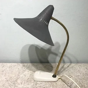 Tischlampe Schrumpflack 50er 60er Jahre Stilnovo Midcentury 50er 60er vintage - Bild 1 von 11