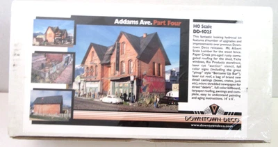 HO Scale Addams Ave. Kit #DD-1025 Downtown Deco Part Four Sealed - Image 1 of 2