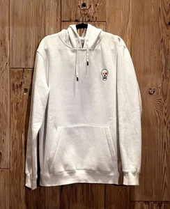 THE QUIET LIFE MEN'S 'SKULL' HOODIE in WHITE sz XL - Picture 1 of 3