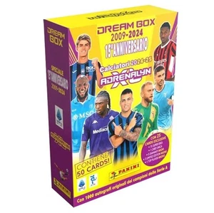 Panini Card Adrenalyn Xl 2024-25 Dream Box 15Th Anniversario Cofanetto 50 Cards - Imagen 1 de 1