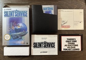 Silent Service - Nintendo NES - PAL-B - OVP - CIB - FRG - Konami - Mint