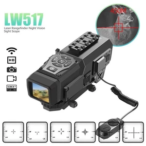 Night Vision Camera Scope Sights WIFI APP 4-16X Zoom 1200m 6 Reticles Crosshair - Picture 1 of 15