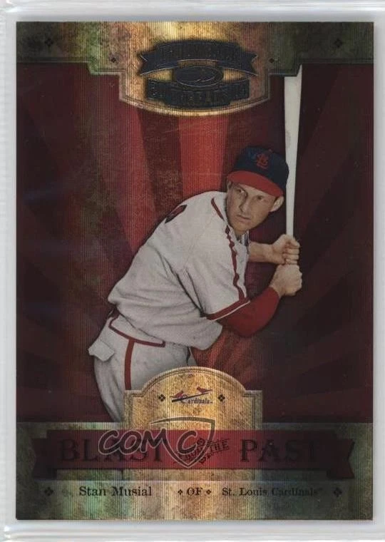 2004 Donruss Throwback Threads Blast from the Past Spectrum /100 Stan Musial HOF - Image 1 of 2