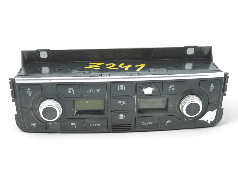 2005 - 2010 Audi A8l A8 D3 Ac Eater Climate Temperature Control Switch Panel Oem Foto 1 de 4