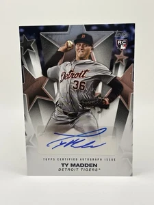 2025 Topps Serie 2 - Autógrafos de estrellas de béisbol Ty Madden #BSA2-TMA (AU, RC) - Imagen 1 de 1