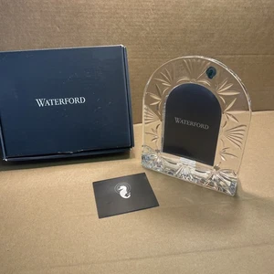 RARE- NEW Waterford Crystal Arch Picture Frame 4x6 #40027979 - New In Box - Picture 1 of 10