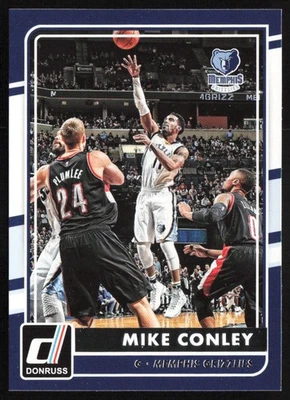 2015-16 Donruss Base Mike Conley Memphis Grizzlies #133 - Image 1 of 2