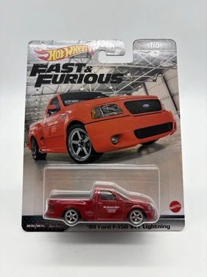 Hot Wheels Premium Fast & Furious '99 Ford F-150 SVT Lightning Real Riders 2022 - Image 1 of 2