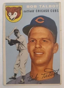 1954 Topps #229 Bob Talbot - Chicago Cubs  - Picture 1 of 2