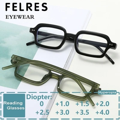 Hombres Mujeres Gafas de Lectura Bloqueo de Luz Azul Lente Transparente Gafas Presbicias Nuevas Foto 1 de 4