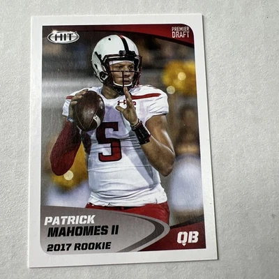 2017 Sage Hit Patrick Mahomes II In Focus Rookie Card - Card No. 43 - Image 1 of 4