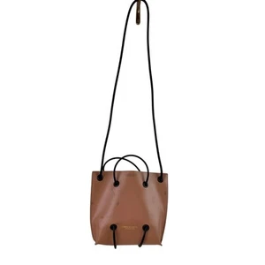 Kozha Numbers The Ecru Handbag Tan Leather Double Handle Crossbody Utility Bag - Picture 1 of 7